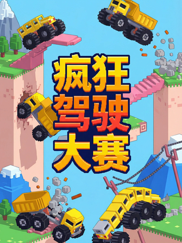 疯狂驾驶大赛海报