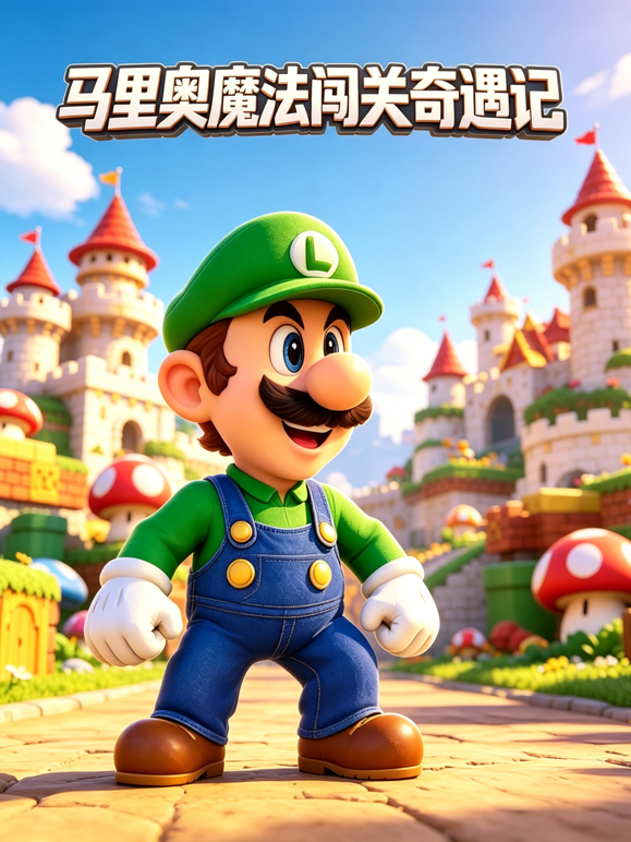 马里奥魔法闯关奇遇记海报