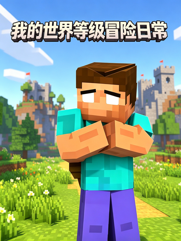 我的世界等级冒险日常海报