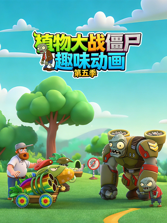 植物大战僵尸趣味动画第五季海报