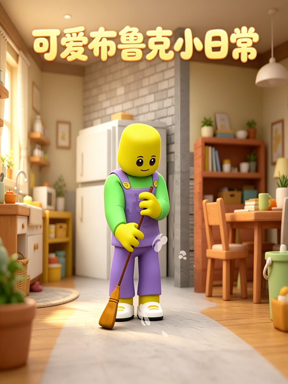 可爱布鲁克小日常海报