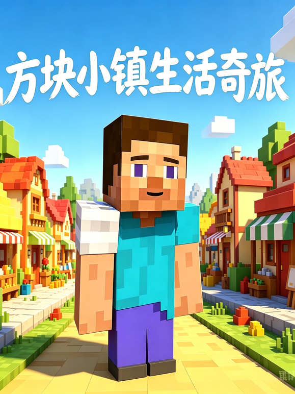 方块小镇生活奇旅海报