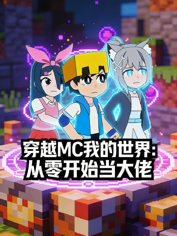 穿越MC我的世界：从零开始当大佬海报