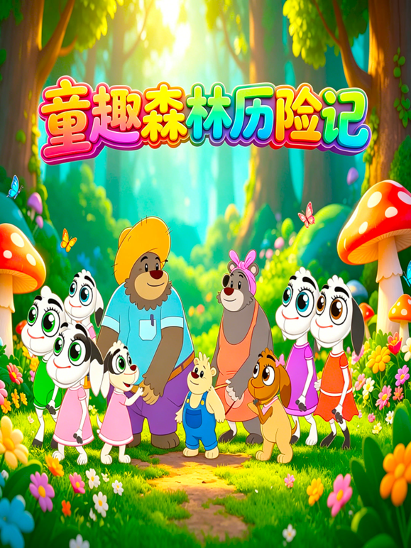 童趣森林历险记海报