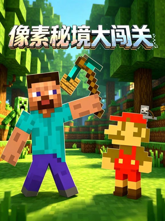 像素秘境大闯关海报