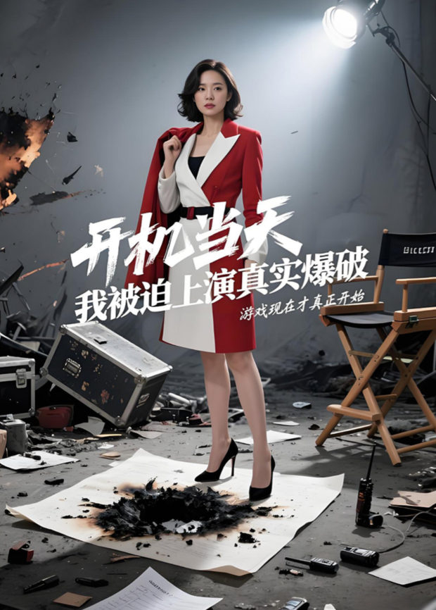 开机当天，我被迫上演真实爆破海报