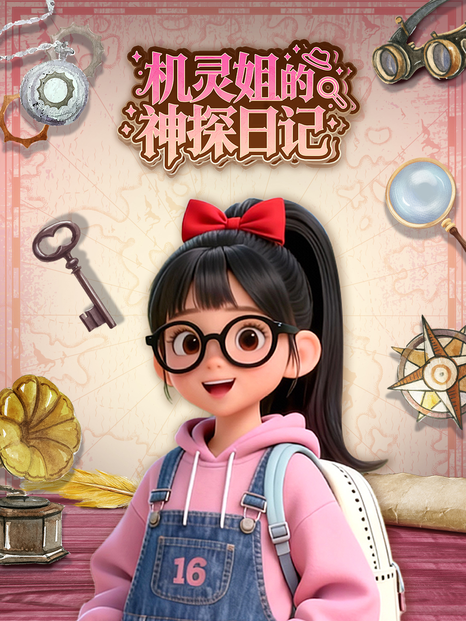 机灵姐的神探日记海报