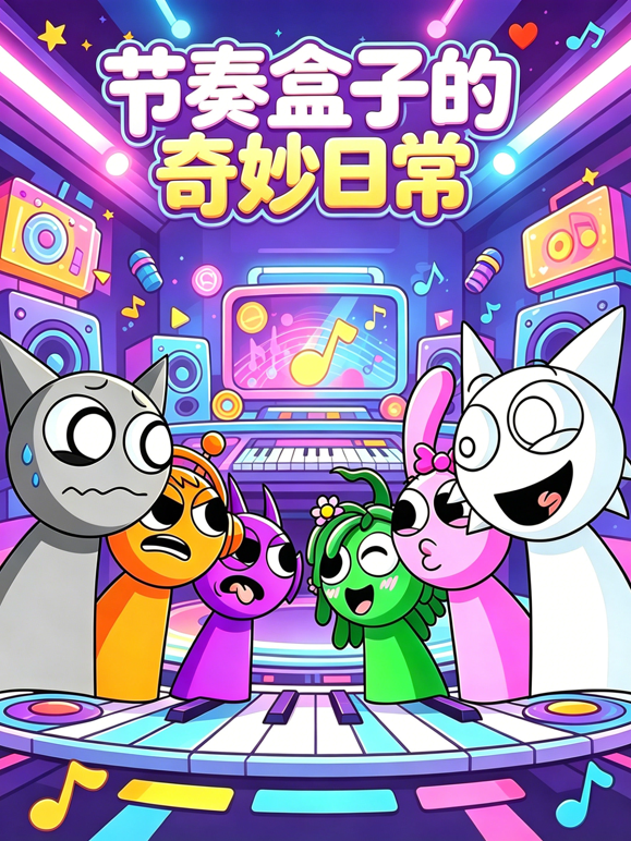 节奏盒子的奇妙日常海报