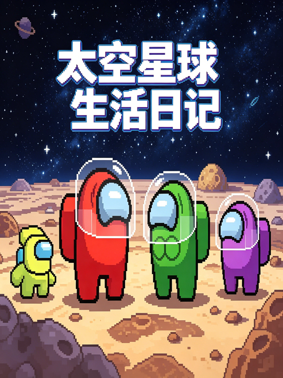 太空星球生活日记海报
