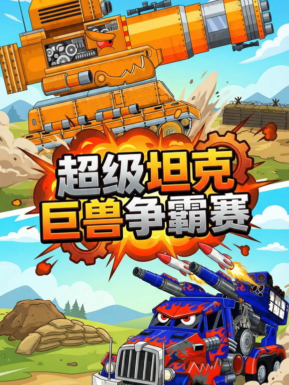 超级坦克巨兽争霸赛海报