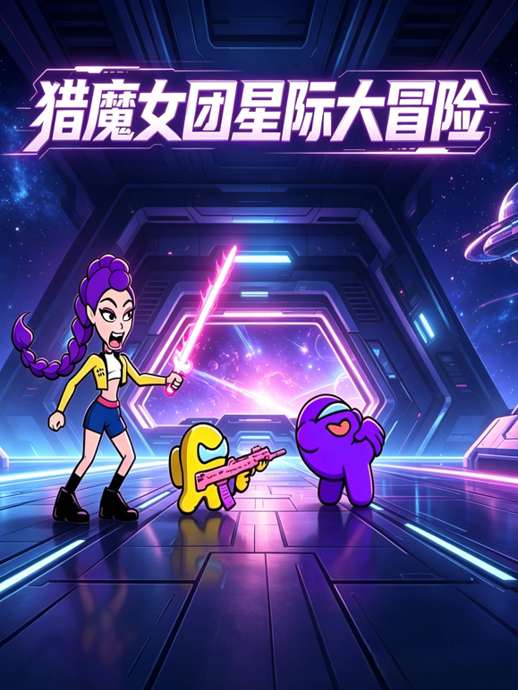 猎魔女团星际大冒险海报