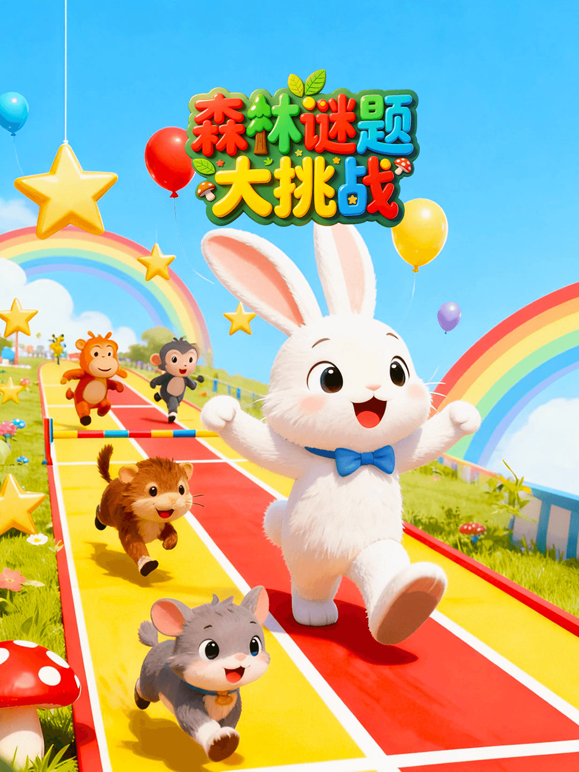 森林谜题大挑战海报