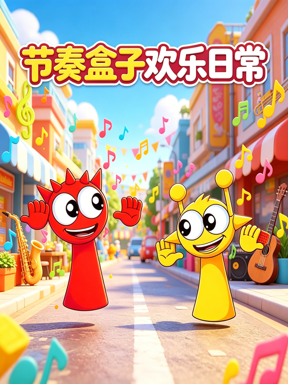 节奏盒子欢乐日常海报