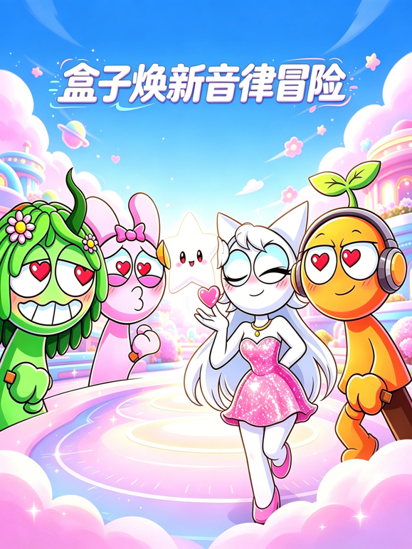 盒子焕新音律冒险海报