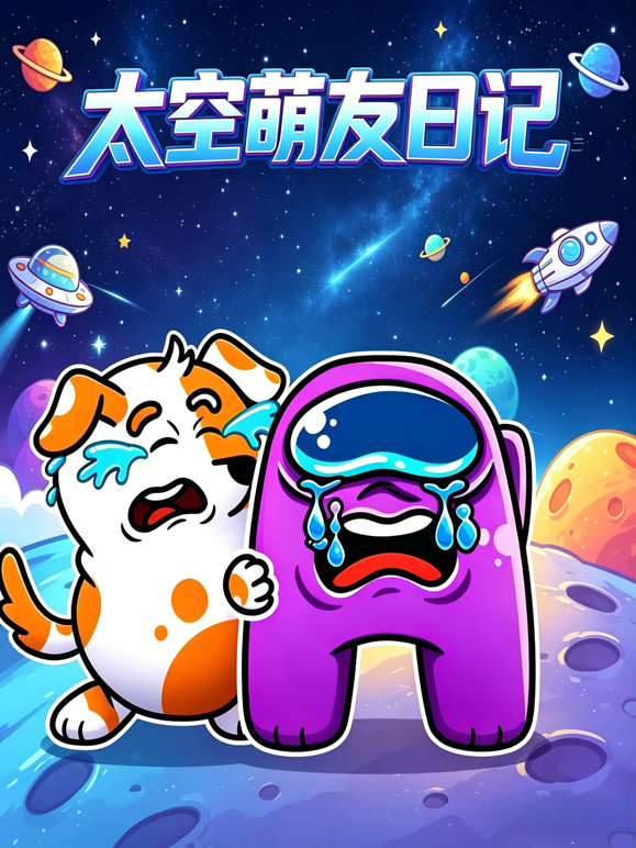 太空萌友日记海报