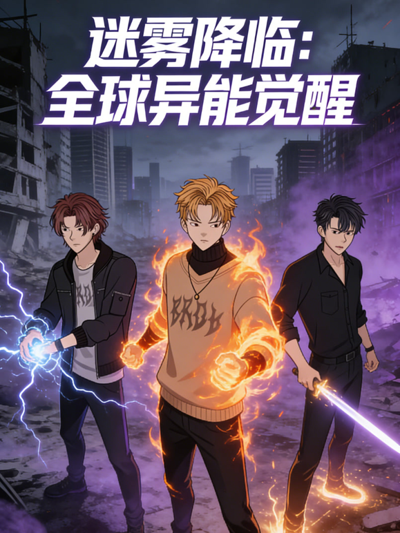 迷雾降临：全球异能觉醒动态漫画海报