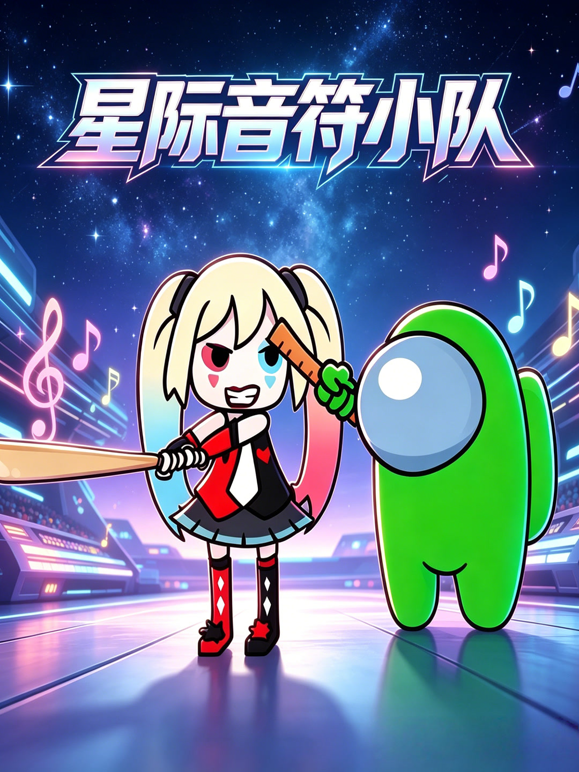 星际音符小队海报