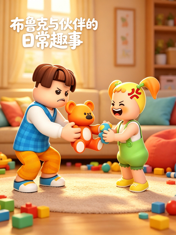 布鲁克与伙伴的日常趣事海报
