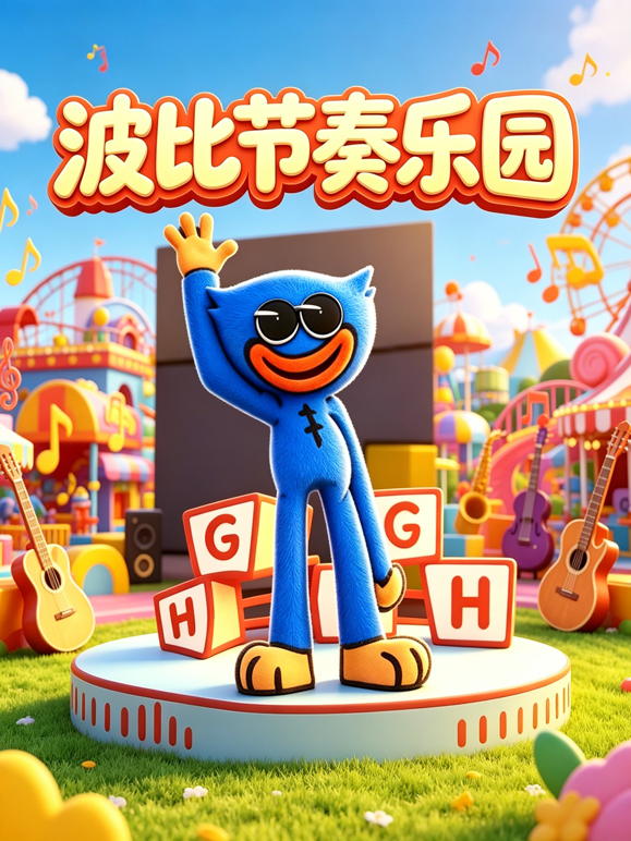 波比节奏乐园海报