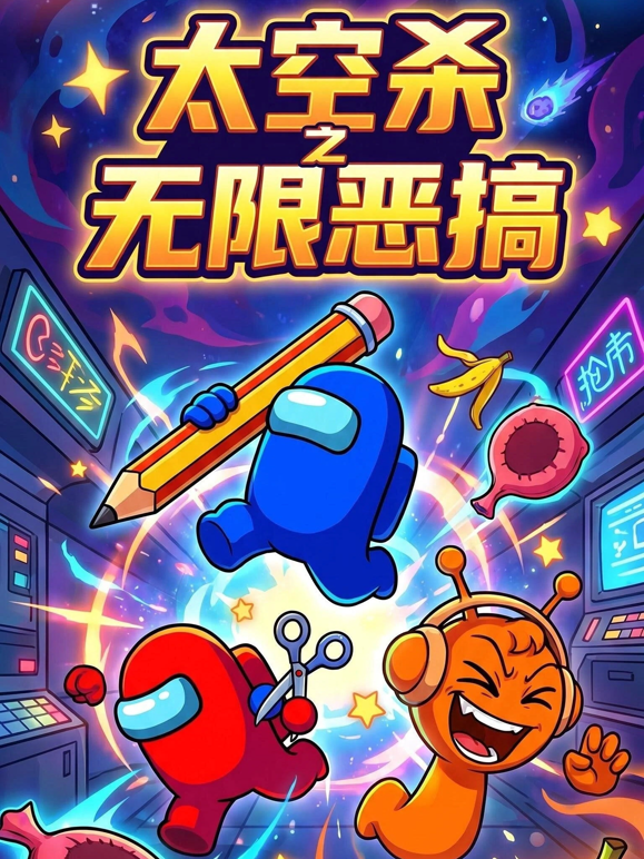 太空杀之无限恶搞海报