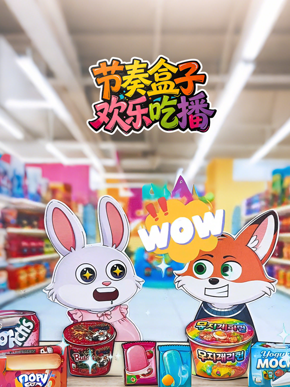 节奏盒子欢乐吃播海报