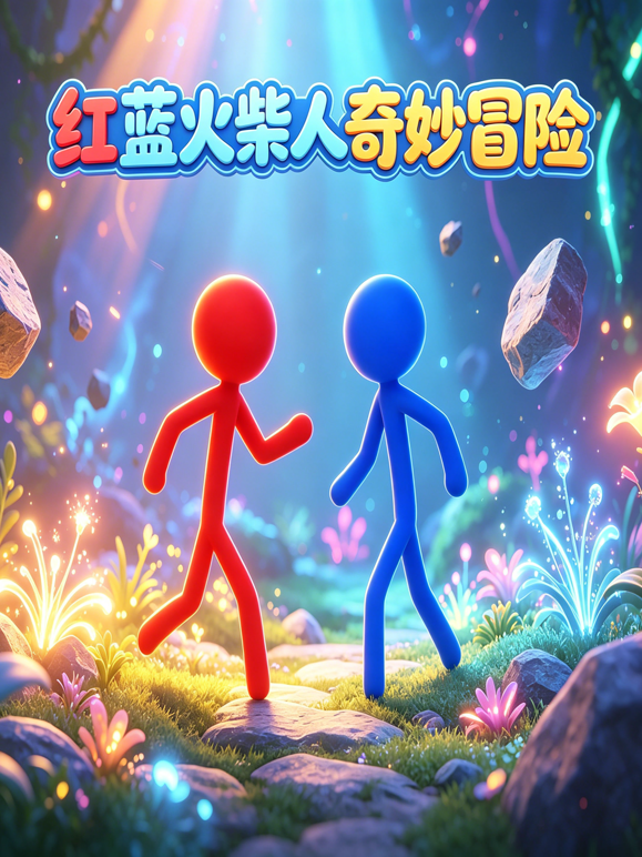 红蓝火柴人奇妙冒险海报