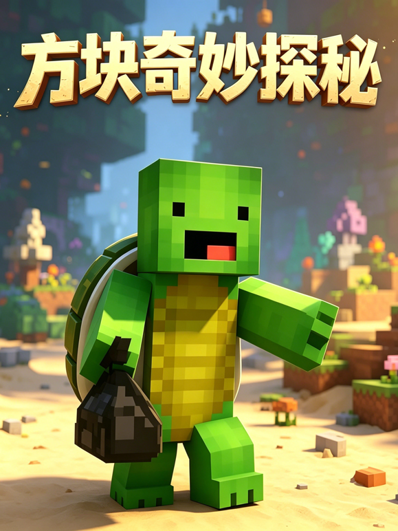 方块奇妙探秘海报