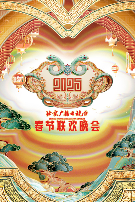 北京广播电视台春节联欢晚会2025海报