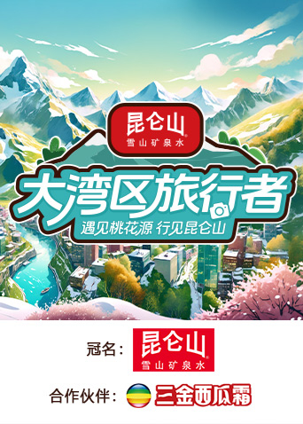 大湾区旅行者海报