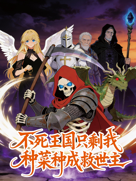 不死王国只剩我，种菜种成救世主动态漫画海报