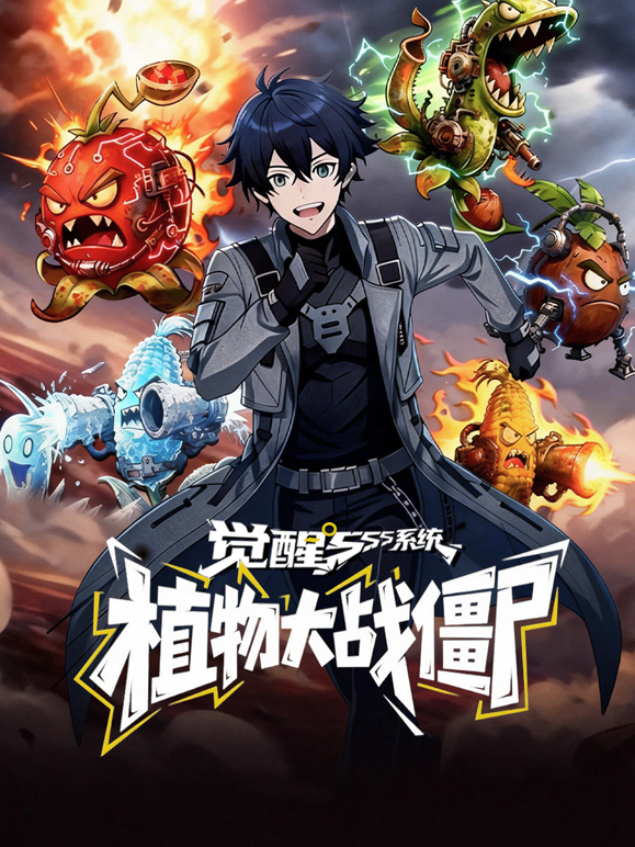觉醒SSS系统：植物大战僵尸动态漫画海报