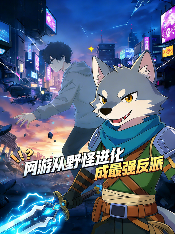 网游：从野怪进化成最强反派动态漫画海报