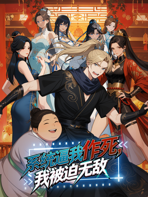 系统逼我作死，我被迫无敌动态漫画海报