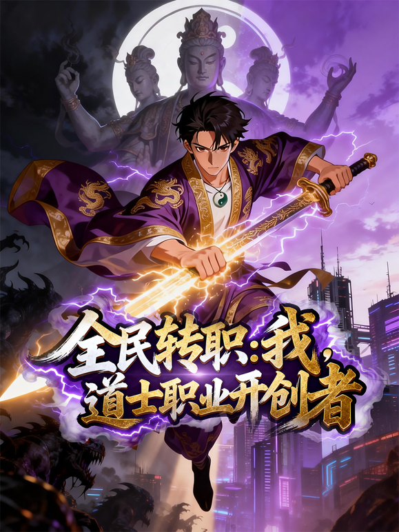全民转职：我，道士职业开创者动态漫画海报