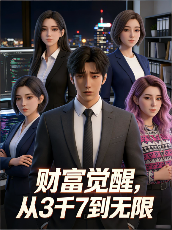 财富觉醒：从3千7到无限动态漫画海报
