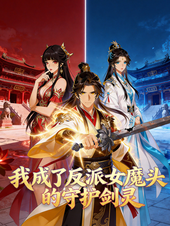 我成了反派女魔头的守护剑灵动态漫画海报