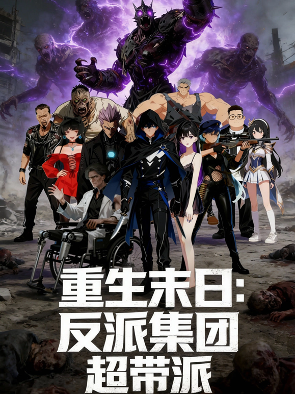 重生末日：反派集团，超带派动态漫画海报