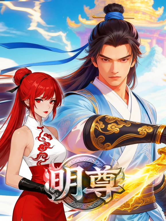明尊动态漫画海报