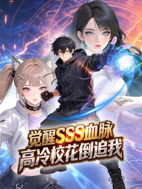 觉醒SSS血脉，高冷校花倒追我动态漫画海报