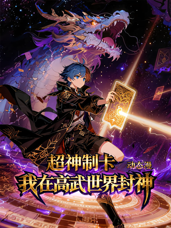 超神制卡：我在高武世界封神动态漫画第一季海报