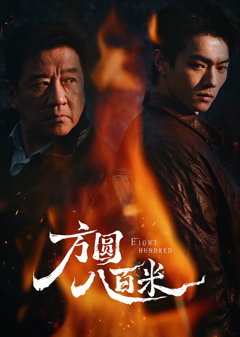 方圆八百米海报