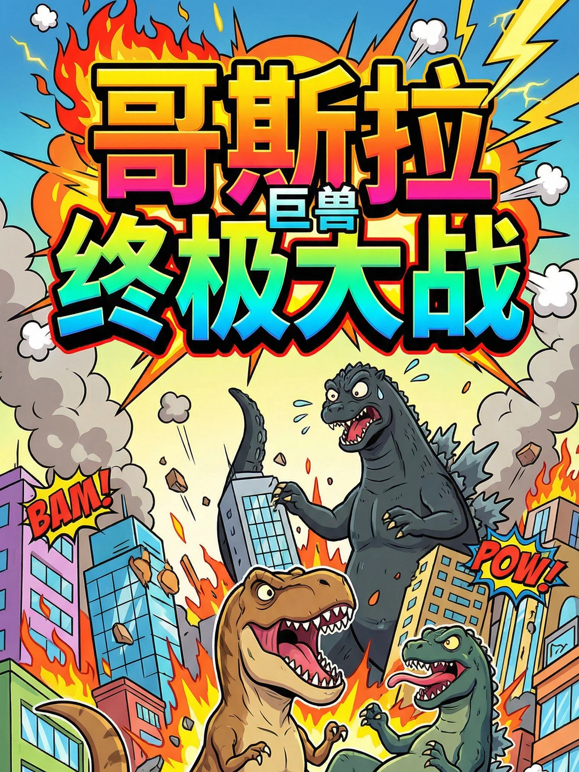 哥斯拉巨兽终极大战海报