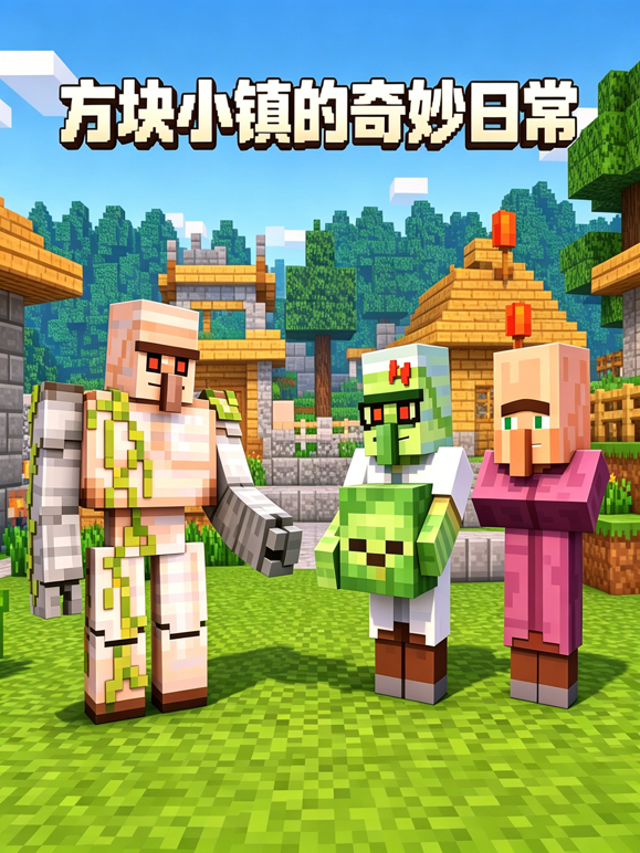方块小镇的奇妙日常海报