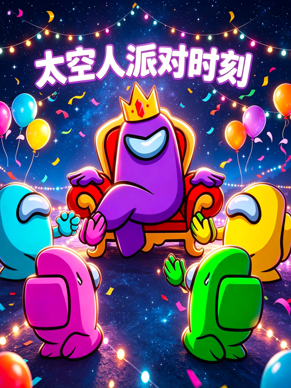 太空人派对时刻海报