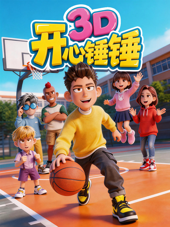 开心锤锤3D海报