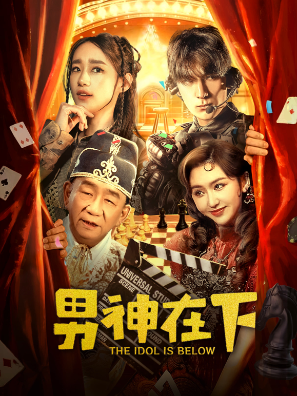 男神在下海报