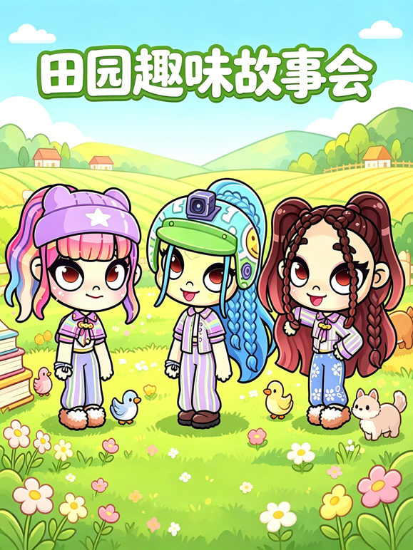 田园趣味故事会海报