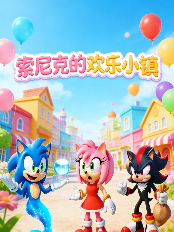 索尼克的欢乐小镇海报