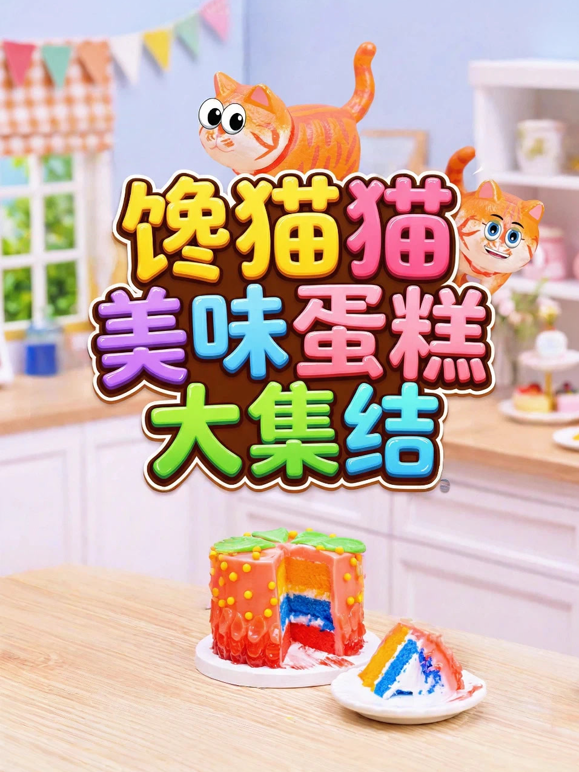 馋猫猫美味大集结海报