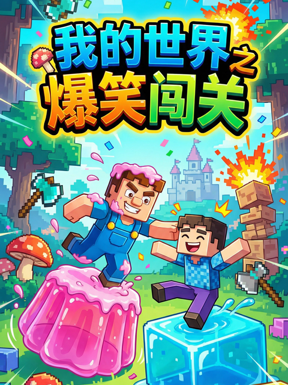 我的世界之爆笑闯关海报